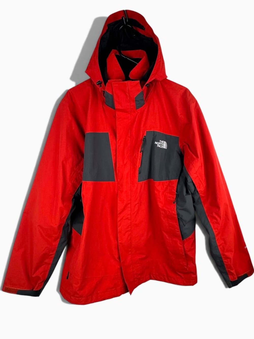 The North Face HyVent Jacket Large Red Black 2011 (lining missing)  Full Zip